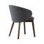 Tuka Upholstered Armchair with Wooden Frame-1188789857-1188789859
