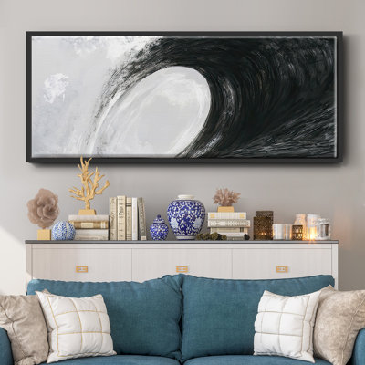 " Black & White Waves IV "