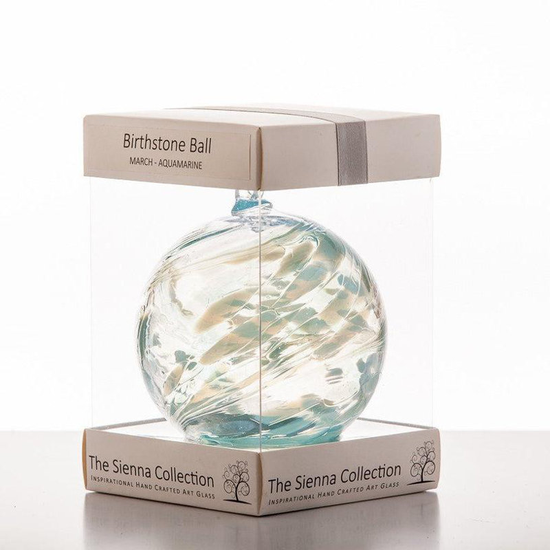 Birthstone Ball - March - Aquamarine