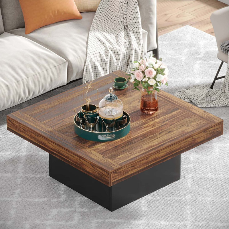 Table basse 35,5 pouces à DEL Farmhouse Square
