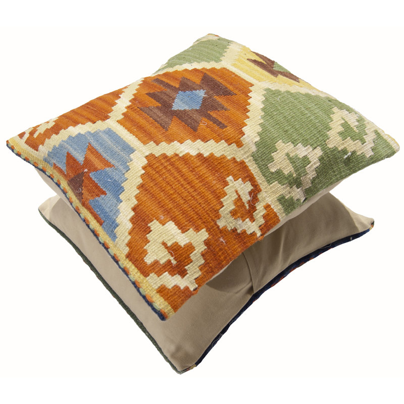 Square Fogleman Ikat Hand Knotted 40cm X 40cm Area Rug