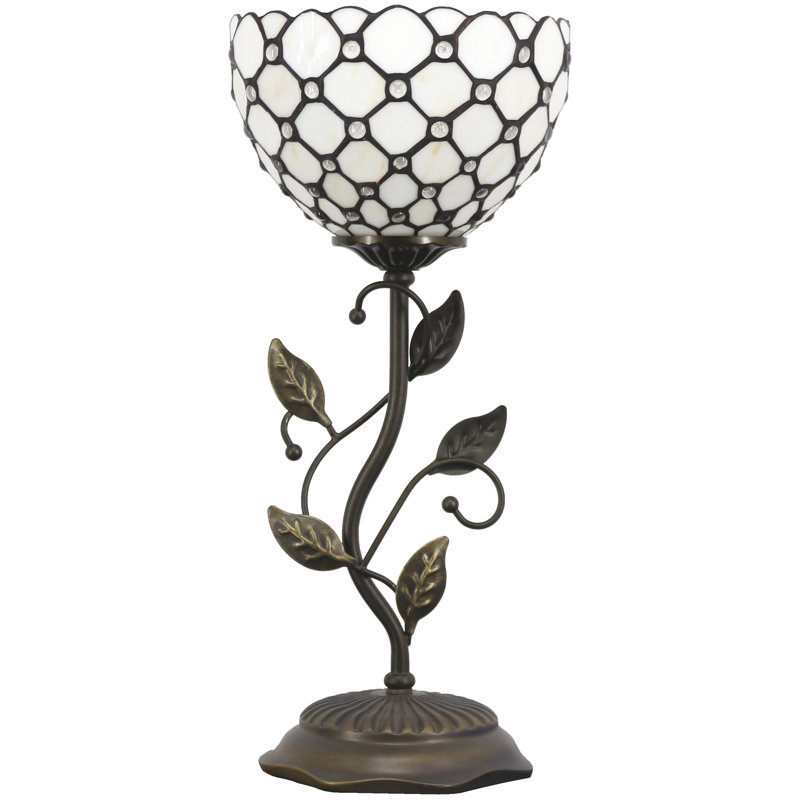 Lampe de table en verre coloré Tiffany