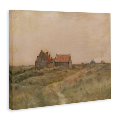 Cottage on October Day Canvas Wall Art by Daphne Polselli bp-839_CN