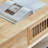 Solid wood minimalist style coffee table