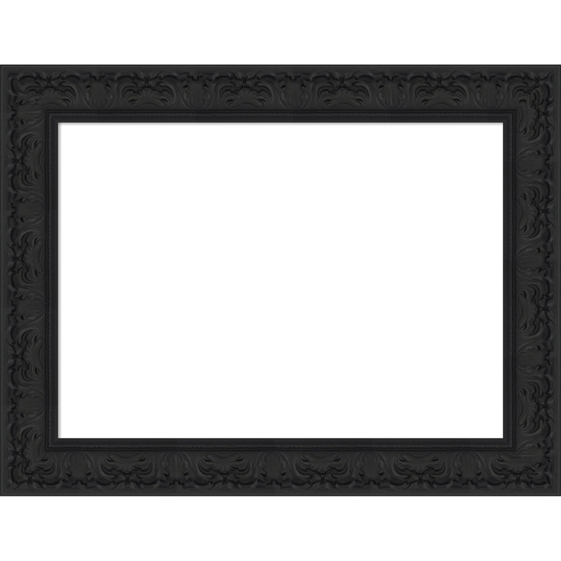 Luxe Black Framed Dry Erase Magnetic Board, Organization Boards, 27" H x 35" W