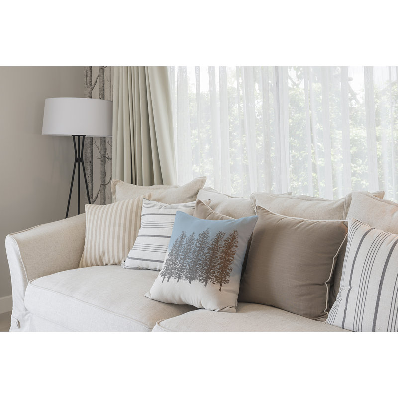 Housse et insert de coussin Holiday Holiday, Gris, H 26 po x l 26 po