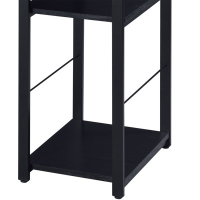 Vadna Black Finish Writing Desk (Not Including Office Chair)