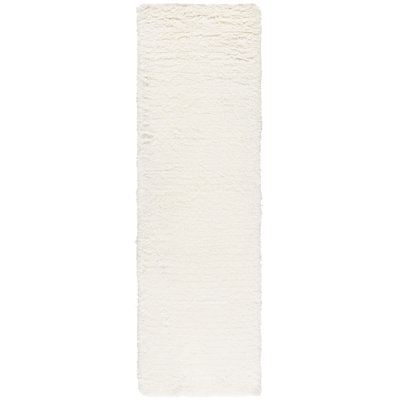 Abriel Handmade Wool Ivory Rug