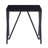 Gordon Glass End Table with Metal Frame