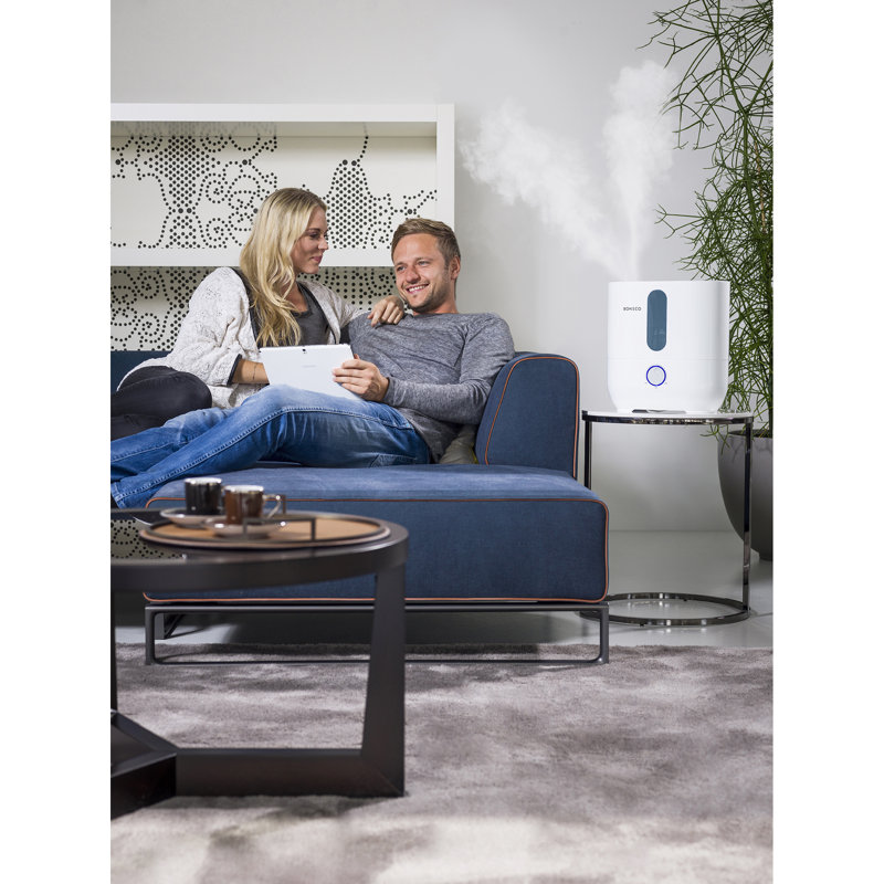 BONECO 1.32 Gallons Cool Mist Ultrasonic Tabletop Humidifier for 860 Cubic Feet