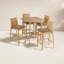 Islay Outdoor 5 - Piece Dining Set with Cushions-1055265049