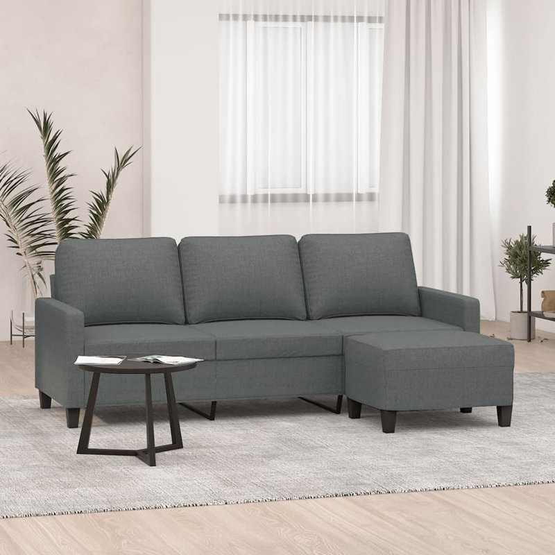 Brittanylee Upholstered Sofa & Chaise with Ottoman, 31.5" H x 78" W x 30" D