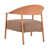 Apricot Brown Fabric/Brown