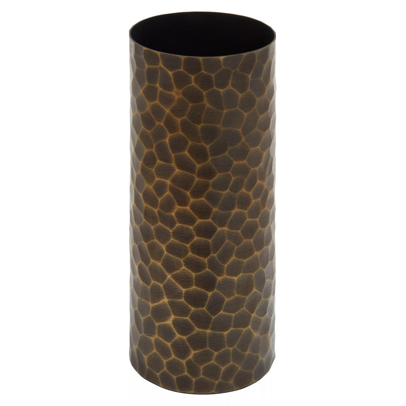 Beric Metal Table Vase, 34cm H x 13cm W x 13cm D