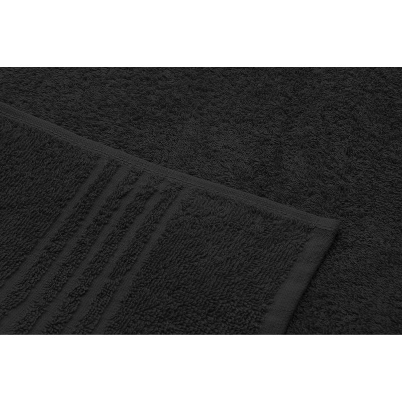 Lightweight Hand Towel, Black