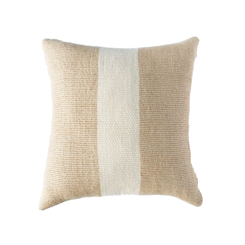 Pampa Square Pillow Cover, Ivory