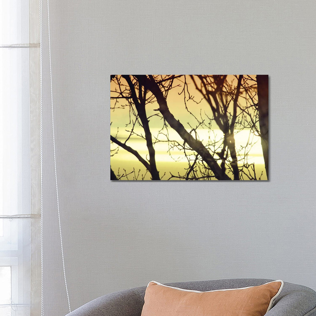 Aspen Sunset I von Savanah Plank - Galerie-verpackte Leinwand Giclée