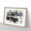 Heron Portrait - Picture Frame Painting Print-56735688-56735687