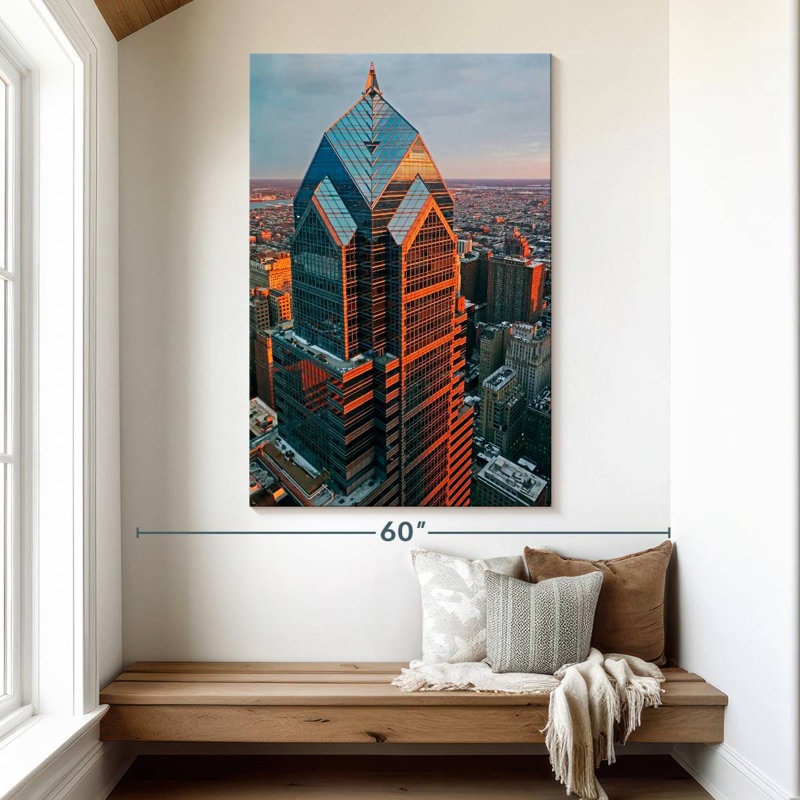 Gratte-ciel Liberty Place, H 51 po x l 34 po