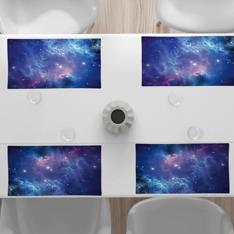 Polyester Abstract Rectangle Placemat