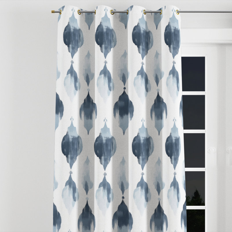 Rideaux Modern Modern, Œillets dorés, L 52 po x L 120 po