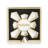 Leland Pavé Corner Crystal Matte Picture Frame