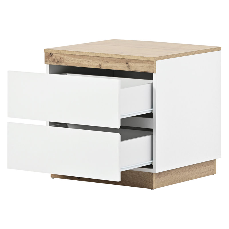 Nasiba 55 cm W Bedside Table