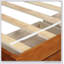 Lit plateforme avec rangement à 3 tiroirs, structure en bois massif - Structure de lit simple avec tiroirs-1742136922