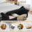 CHIRA  Black Velvet Bedroom Bench, Bed Bench with Button-Tufted Large Upholstered Storage Bench Ottoman-374233679