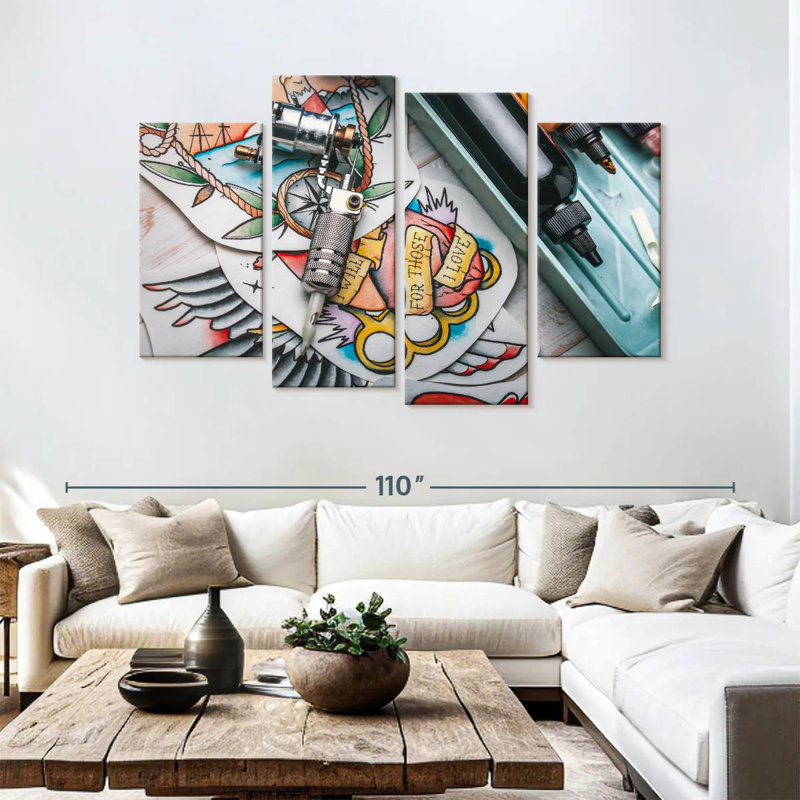 Senne Tattoo Essentials, 54'' H x 84'' W