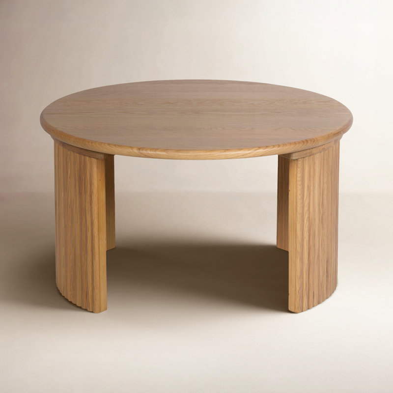 Penny Small Coffee Table Dark Brown, Espresso, 13.75" H x 24" L x 24" W