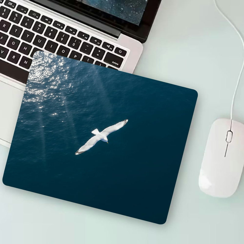 Tapis de bureau 15,75 po x 31,51 po Deep Sea Fly