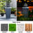 28.15"H Resin Modern LED Fountain