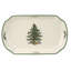Spode Christmas Tree Rect Scalloped Tray 11"