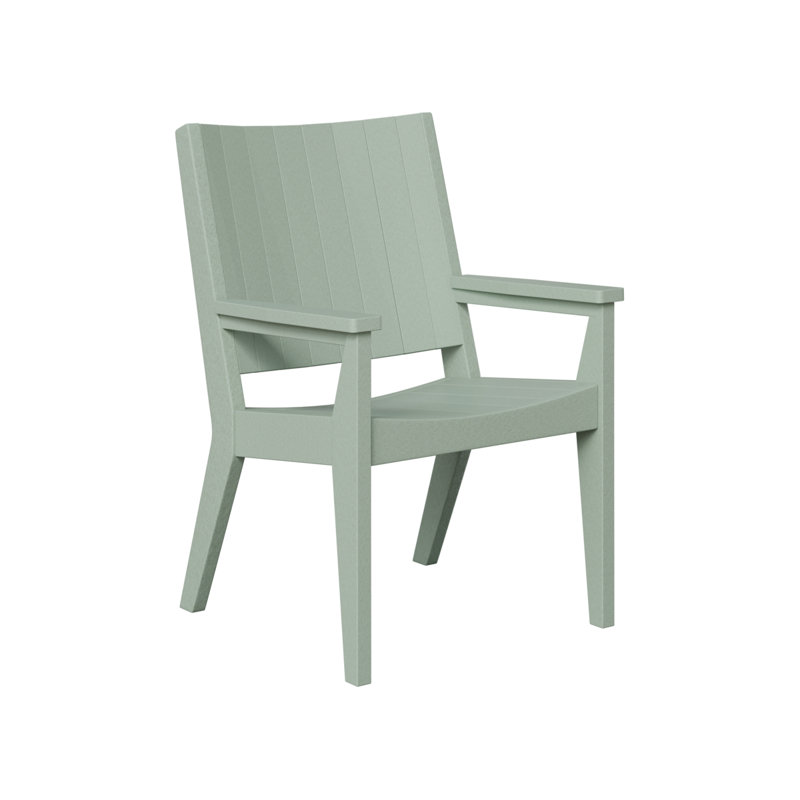 Mayhew Outdoor Chat Dining Chair, Seafoam
