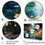 Tranquil Lakes Rivers Urban Symphony III - ensemble de reproductions d'art mural-107743991-107743992