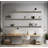 Emerald Lee 3 Piece Oak Floating Shelf