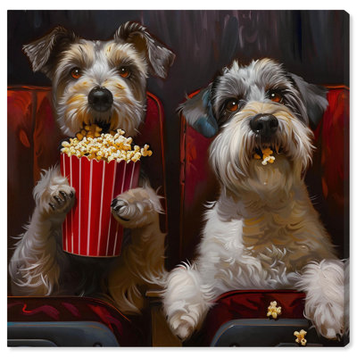 «Movie Theatre Date Canvas» par Art Remedy