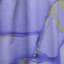 «Mauve et bleu», encre fluide II - Rideau moderne - Velours obscurcissant - 1 panneau-118317001
