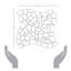 Hydra 11.81 W X 11.81 L Tile