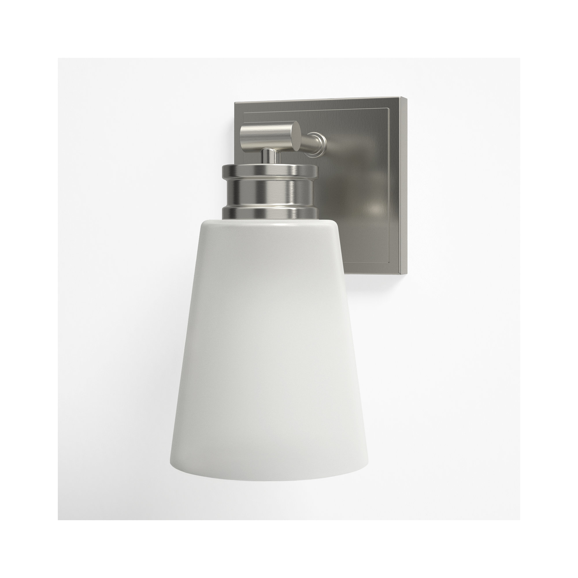 Libre 1 - Light Dimmable Armed Sconce, Nickel