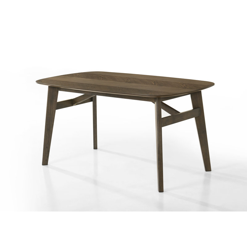 Cordray Ash Solid Wood Base Dining Table, 75cm H x 180cm W x 90cm D