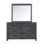Commode AYA DARK GREY (commode)