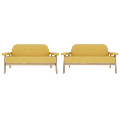 Banc rembourré en similicuir Simple Fashion