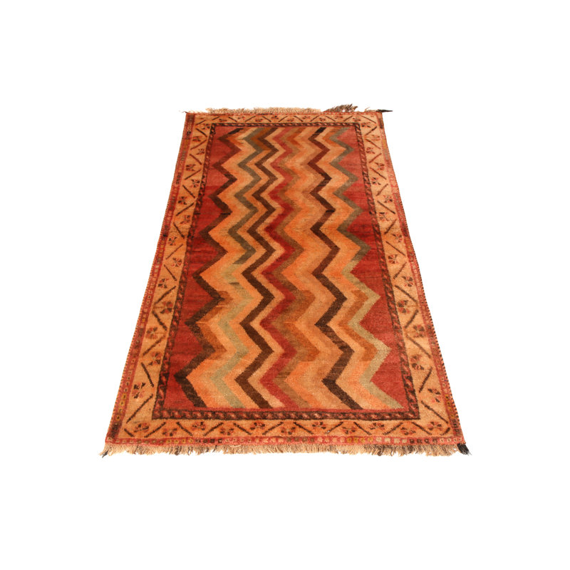 One-of-a-Kind 2'10" x 3'9" Hand Knotted Area Rug
