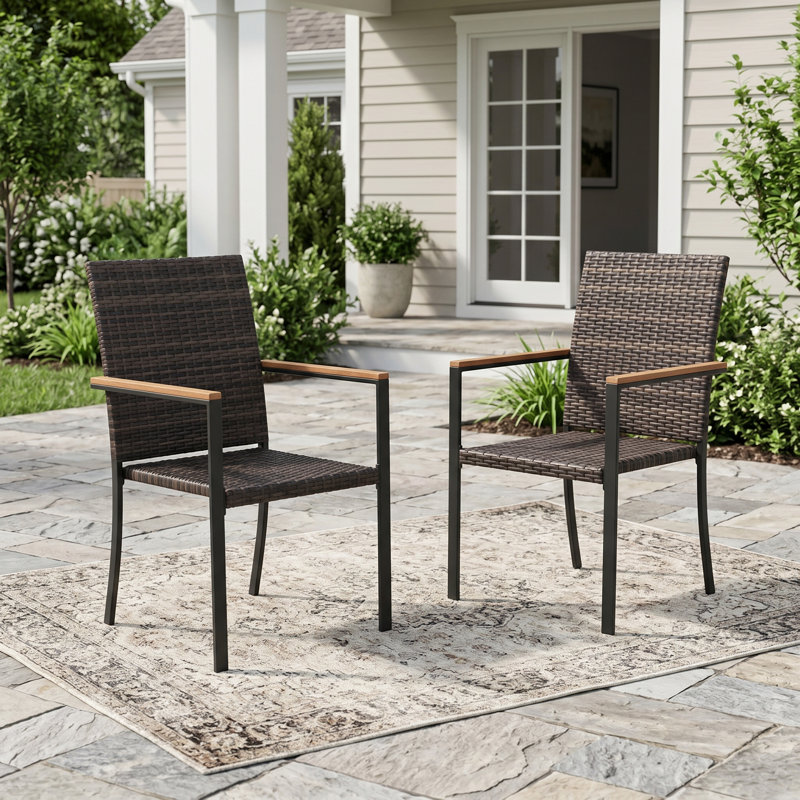 Ensemble de 2 chaises de patio