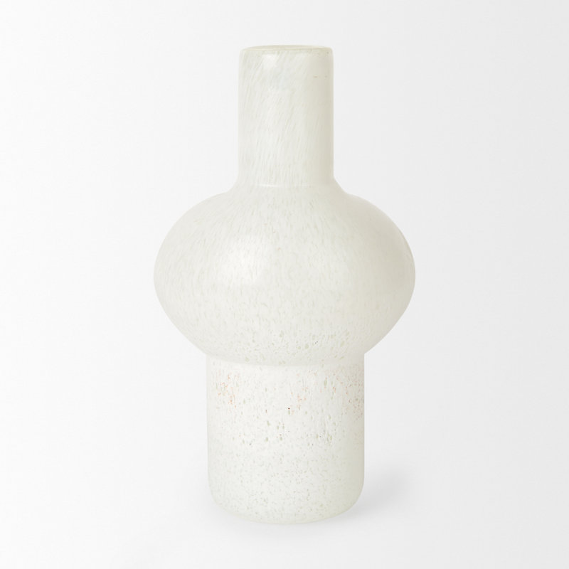 Danean Glass Table Vase, 12.36" H x 6.89" W x 6.89" D" 
