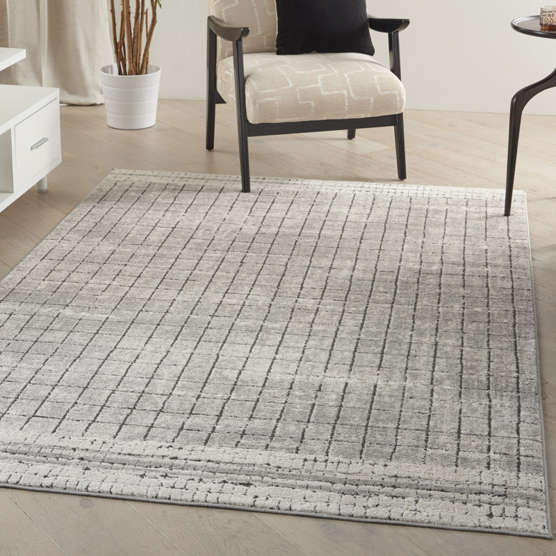 Tapis beige Freeda, Rectangle 5 pi 3 po x 7 pi 3 po