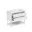Ensemble de meuble-lavabo 36 po avec ensemble de meuble-lavabo, lavabo en céramique encastré, ensemble de meuble-lavabo autoportant avec 4 tiroirs, armoire de salle de bain avec cadre en bois massif, blanc