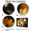  «Yellow Black Fragrant Fusion Mums - Mums, art mural-1961385969-1961385972